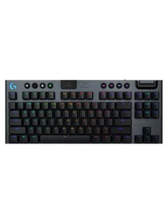 Simsiz o‘yin klaviaturasi Logitech G915 X LIGHTSPEED TKL RGB yoritgich bilan