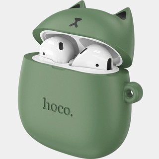 Беспроводные наушники Hoco EW45 зеленые