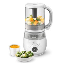 Блендер-пароварка Philips Avent 4-в-1 SCF883/01 белый, серый