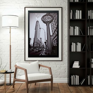 Картина 30x45 "Уголок Нью-Йорка" с рамкой (Гостиная, Спальня, Офис)