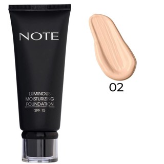 Тональный крем Note Luminous Moisturizing Foundation 02 natural beige SPF15 30 мл
