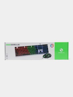 Игровая клавиатура и мышь T-Wolf TF270 с подсветкой