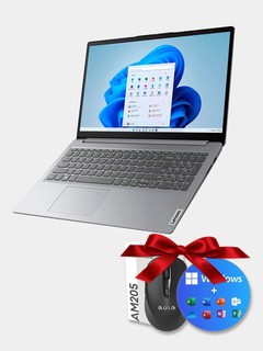 Ноутбук Lenovo IdeaPad Slim AMD 7120U/ DDR5 8GB/ SSD 512GB/ FHD 15.6/ Win11
