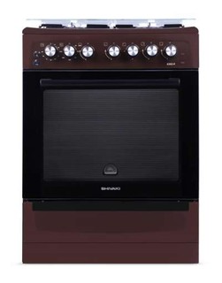Комбинированная плита Shivaki 6302-K, коричневый