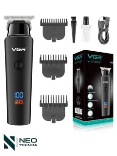 Триммер для волос VGR V-937, быстрая зарядка, керамические лезвия, USB