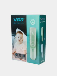 Машинка для стрижки VGR V-155, зелёный