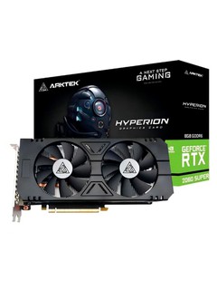 Видеокарта ARKTEK RTX 2060S 8ГБ, GDDR6, HDMI, DLSS 4, 256 бит