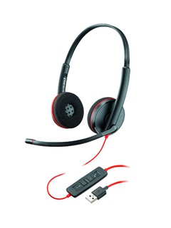 Наушники Plantronics Blackwire C3220 USB-A для офисов и колл-центров