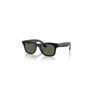Aqlli kamera ko'zoynaklari Meta Rayban Shiny Black- G15 Green