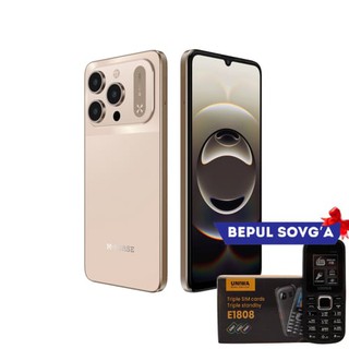 Смартфон M-Horse M17 Pro Max 4G 8/128GB, Desert Titanium + в подарок Кнопочный телефон E1808
