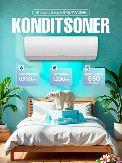 Кондиционер Shivaki SHVSIM5AW12BE Elegant Inverter
