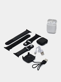 Умные часы W26 pro max и беспроводные наушники
