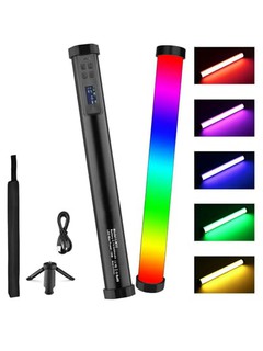 Светодиодная RGB подсветка для видеосъемки LM32, портативная, стандартная резьба 1/4"