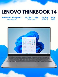 Ноутбук THINKBOOK 14 G7 14.0 WUXGA IPS 300nits Intel Ultra Core 7 155H DDR5 8GB 512GB