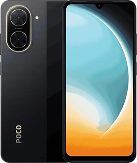 Смартфон Xiaomi POCO C71 4/128 ГБ, черный