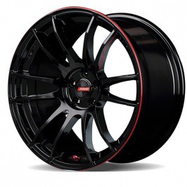 Диска для автомобиля R17 R123 Gloss Black 8*100*114.3 ET35 CB56.5 4 шт