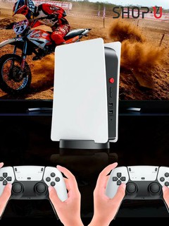 Игровая консоль-приставка M5 4K HD Classic, с 2 беспроводными джойстиками, более 15 000 игр