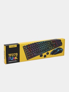 TF270 RETRO PUNK – механическая клавиатура (RGB-подсветка, ретро-дизайн)