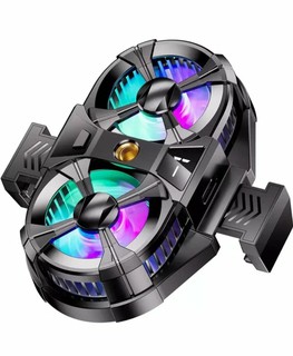 Двойной игровой кулер для телефона SL-07 | Охлаждение смартфона, вентилятор с RGB подсветкой