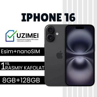Smartfon Apple iPhone 16 128GB