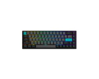 Клавиатура игровая Akko 3068B Plus Black&Cyan CS Jelly Pink, черный