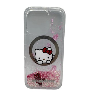 Чехол CG MOBILE HELLO KITTY LIQUID GLITTERS для Iphone 16 Pro Max