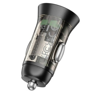 Автомобильное зарядное устройство Borofone BZ26A PD 30W + кабель Type C - Lightning