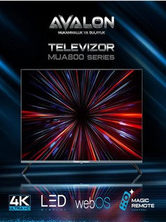 Televizor Avalon 32 HD, 43, 50, 55, 65 MUA800 4K Ultra HD