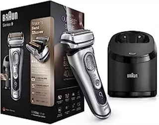 Электробритва Braun Series 8 8390cc со станцией Clean&Charge и тканевым футляром