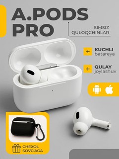 Simsiz quloqchinlar, Pods pro 2 Dubai. luxe chixol so'vg'aga