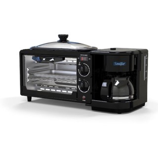 Кофеварка (Тостер, Сковороды) Sonifer SF-4004S 3 in 1