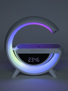 G-shaklidagi simsiz zaryadka va lampa, Bluetooth kolonka, aqlli chiroq