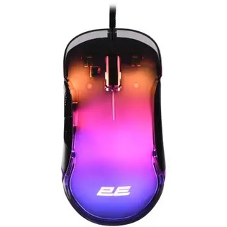 Мышь игровая 2E Gaming MG345 Transparent, RGB USB, черный