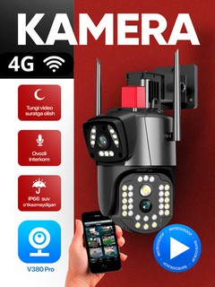 Uy va inshootlar uchun kuzatuv kamerasi V 380 Pro