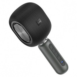 Simsiz karaoke mikrofon Hoco BK8 Qora
