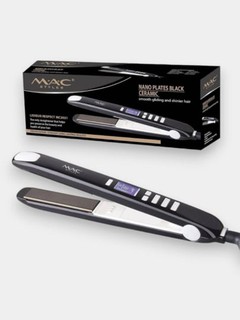 Soch to'g'rilovchi MAC MC-2021, sochni tekislash va jingalaklash uchun dazmol, displeyli