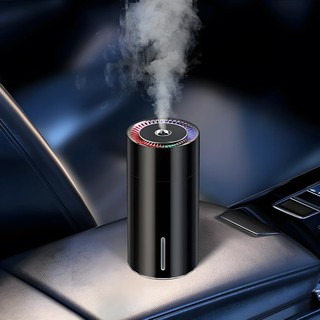 Ультразвуковой автомобильный увлажнитель воздуха W301, черный, с функцией аромадиффузора, USB