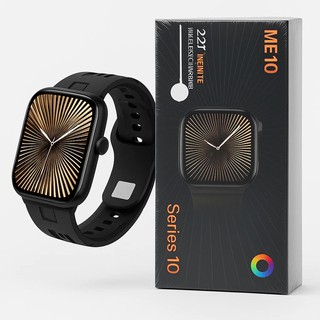 Умные часы ME10 (Series 10) — AMOLED, 2,21-дюймовый дисплей Infinite, беспроводная зарядка