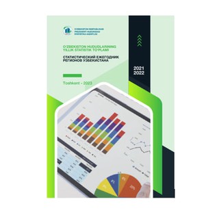 O’zbekiston hududlarining yillik statistik to’plami (2019-2022)