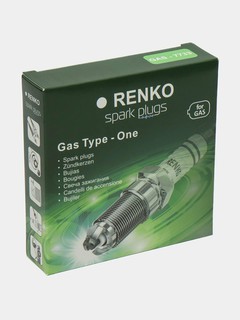 Свеча зажигания RENKO , 3-контактная ГАЗ Lacetti 1.8, 1.6, Nexia dohc, Epica, Tracker 1