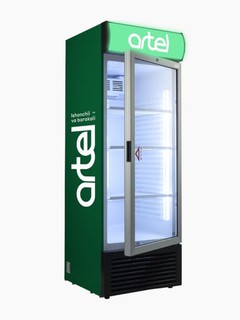 Витринный холодильник Artel HS 390SN, 300 л