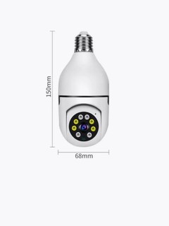 Uy xavfsizlik kamerasi tashqi WIFI 360° Full HD avtomatik kuzatish
