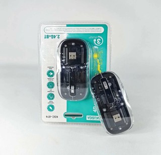 Беспроводная мышь KAKUSIGA KSC-874 4D Dual Mode Silent (2.4G + Bluetooth)