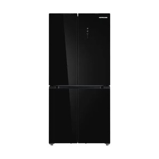 Холодильник Hofmann HR-405MDBG , черное стекло