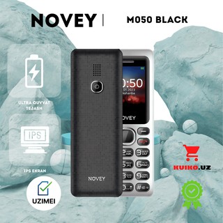 Кнопочный телефон Novey M050, черный