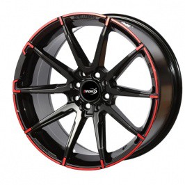 Diska mashina uchun R16 65416 4-114 B Red 4 ta