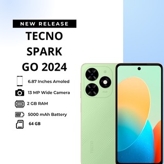 Смартфон Tecno Spark GO 2024 2/64 ГБ, Magic Skin Green