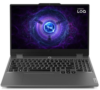 Игровой ноутбук Lenovo LOQ 15 / i5-12450HX / 12 GB / SSD 512 GB / RTX 2050 / 15.6", серый