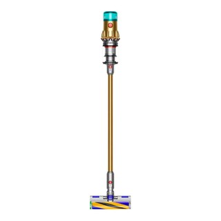 Пылесос Dyson V15 Detect Absolute, жёлтый/никель
