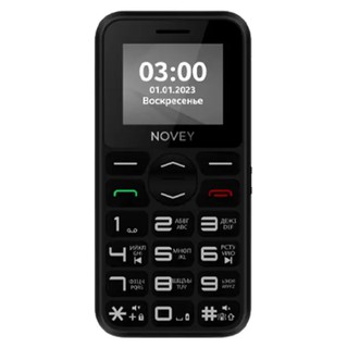Кнопочный телефон Novey B300 , Черный